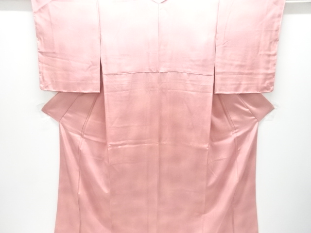 作家物　暈し色無地着物